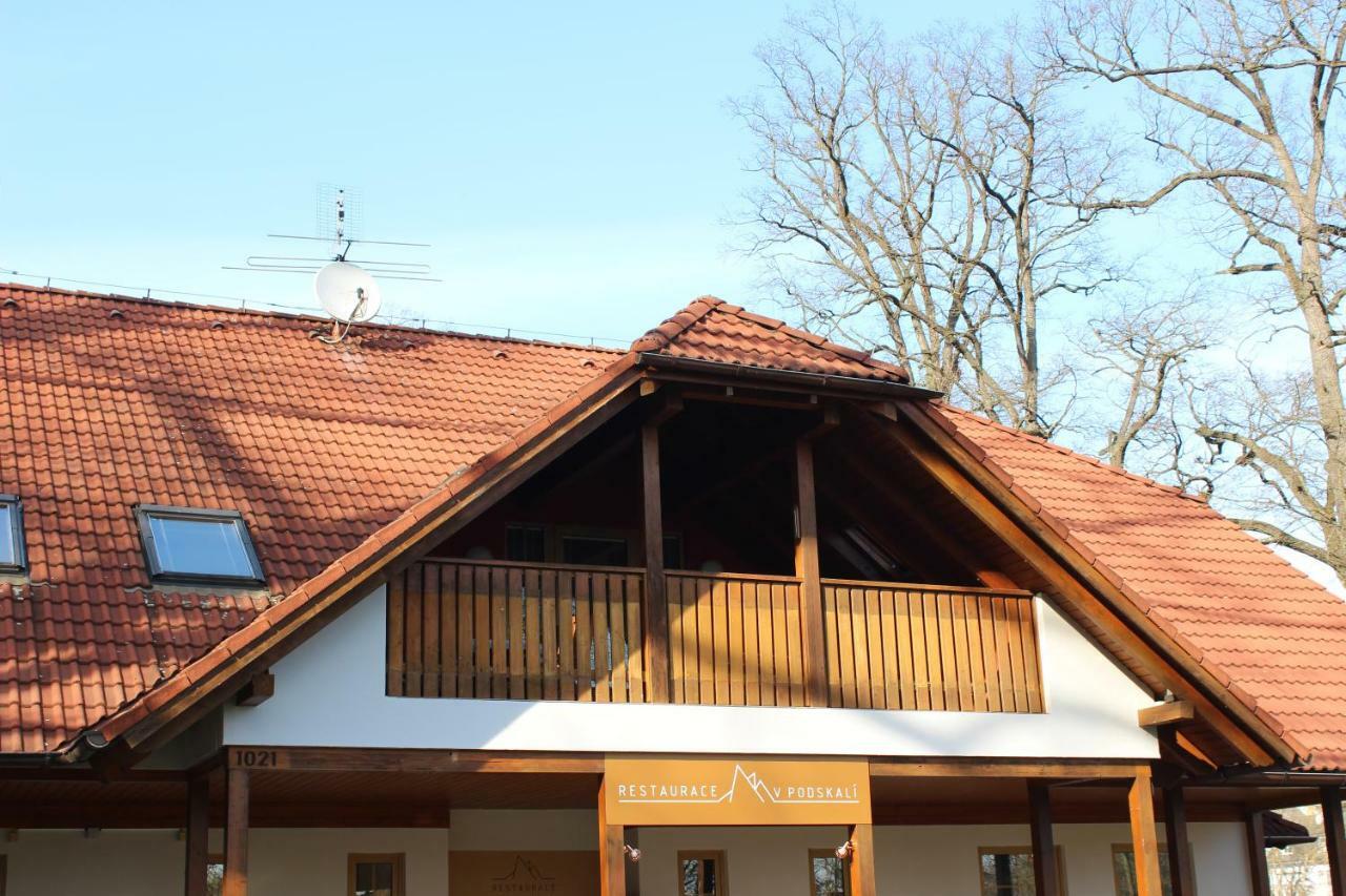 Apartman V Podskali Hluboka nad Vltavou Bagian luar foto